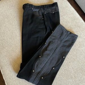 Vintage Roper Jeans - Black and Grey